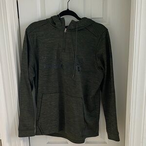 Under Armour Olive Zip-Up Hoodie